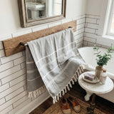 Turkish Towels Large, 100% Cotton Towels | 40x70" | 200 GSM - Zen&Zip
