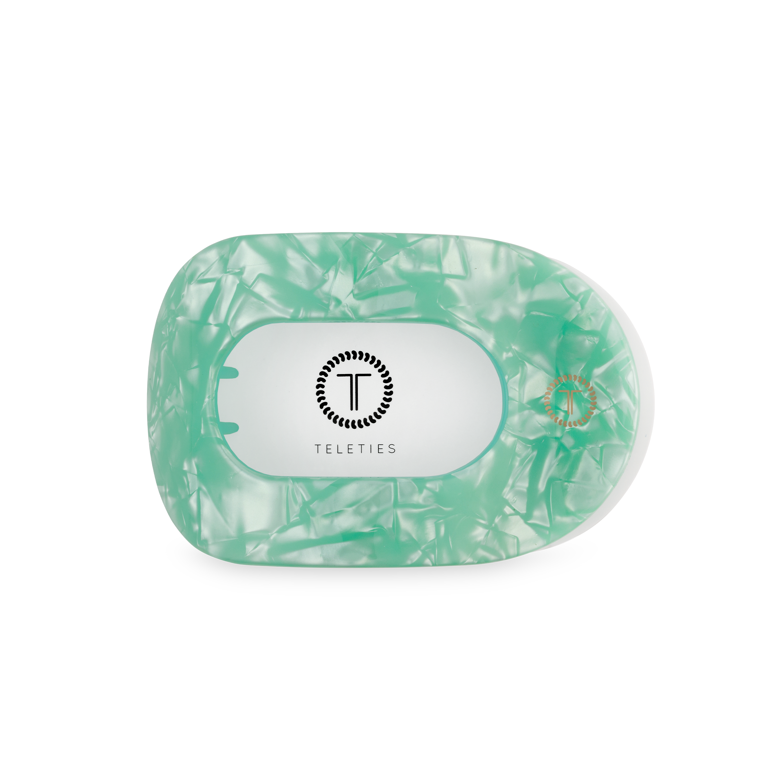 Flat Round Hair Clip | Medium | Spring Splash - Zen&Zip