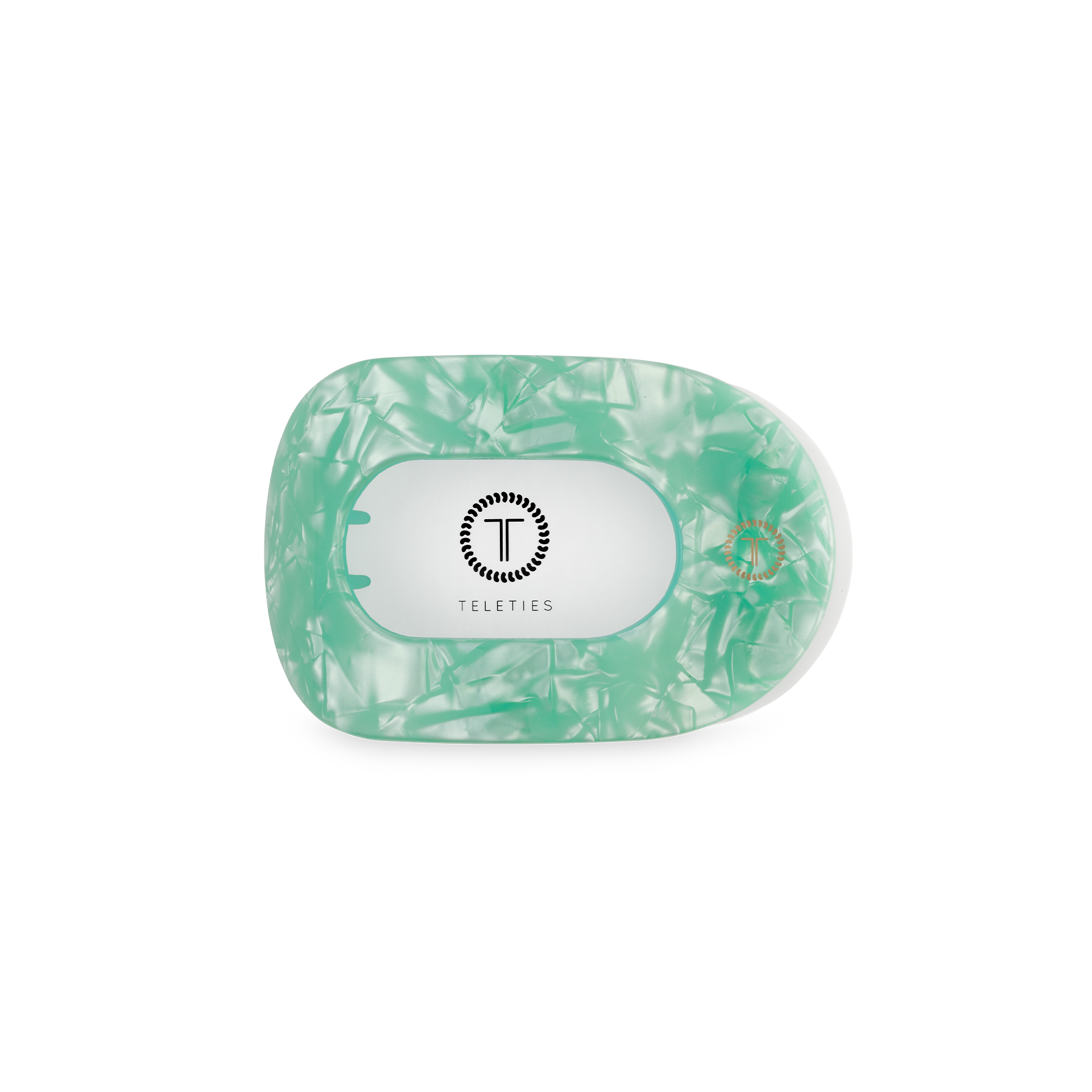Flat Round Hair Clip | Small | Spring Splash - Zen&Zip