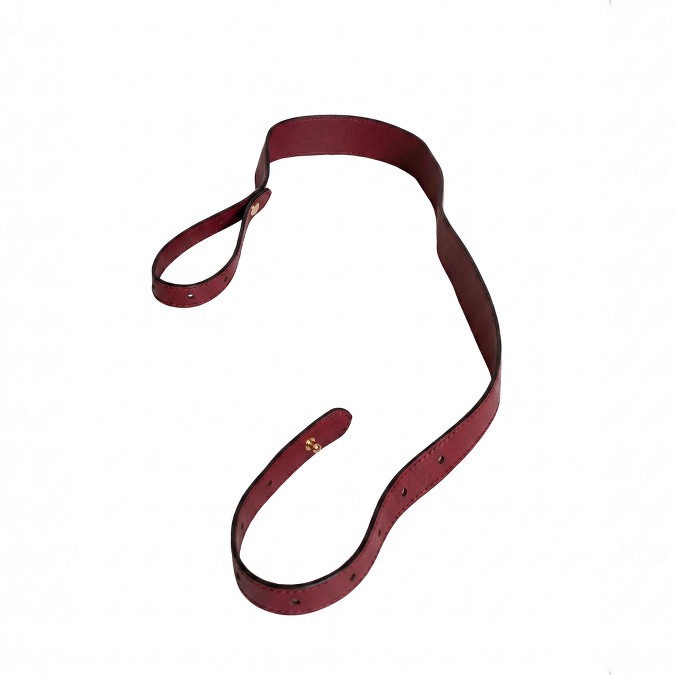 Burgundy Adjustable Strap