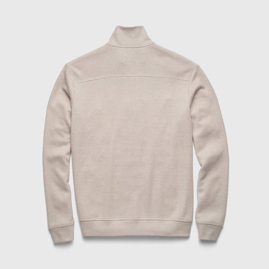 Bobby Cashmist Fleece Quarter Zip by SurfSideSupply | Taupe Grey Heather