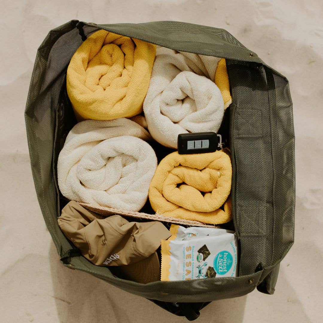 Beach Hauler™ Mesh Backpack by Sande | Pandanus