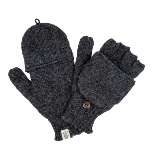 Bryant Fingerless Gloves w/ Flap by Nirvanna Designs