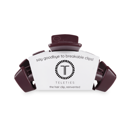 Classic Burgundy Bliss Medium Hair Clip - Zen&Zip