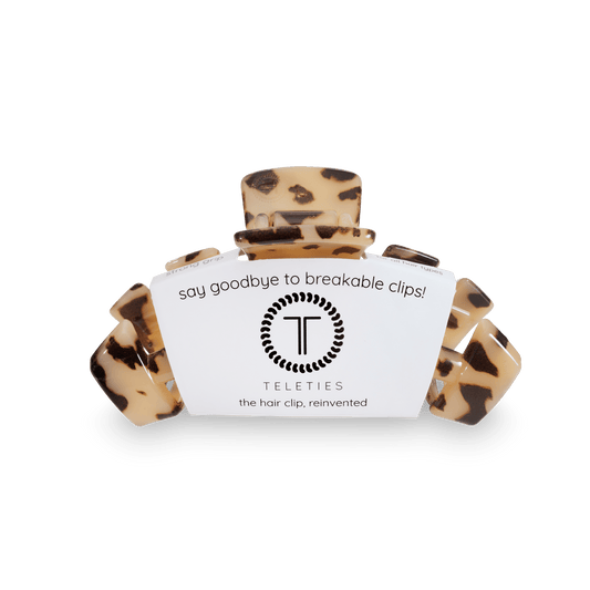 Blonde Tortoise Medium Clip - Zen&Zip