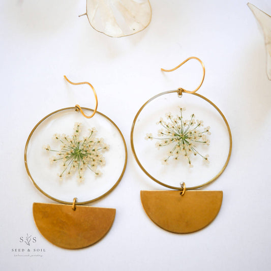 Phase Earrings: Daisy - Zen&Zip