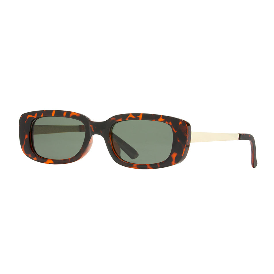 Adley by Blue Planet | Brown Tortoise/Grey Green Polarized
