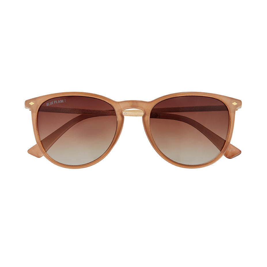 Aire by Blue Planet | Mocha/Matte Gold/Gradient Brown Polarized