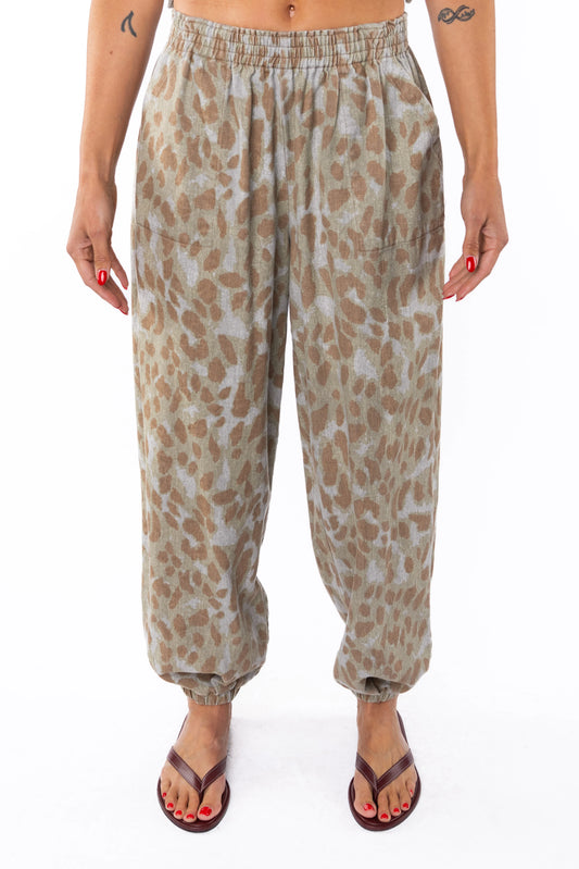 Camo Day Pants by Ariko LA | Leopard Camo