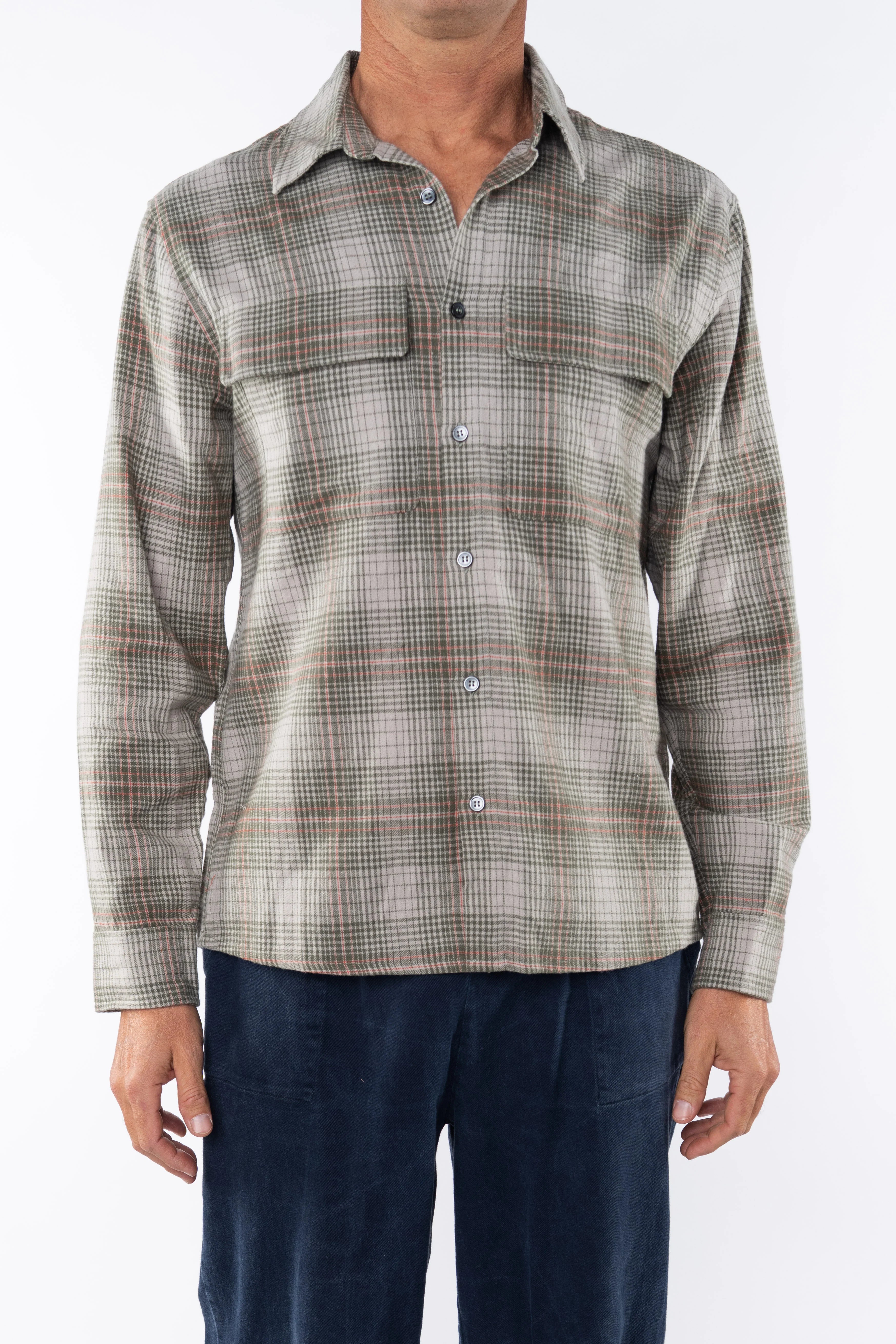 Summer Softy Plaid Shirt by Ariko LA | Green/Red
