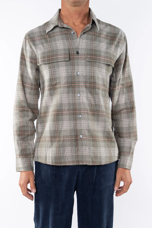 Summer Softy Plaid Shirt by Ariko LA | Green/Red