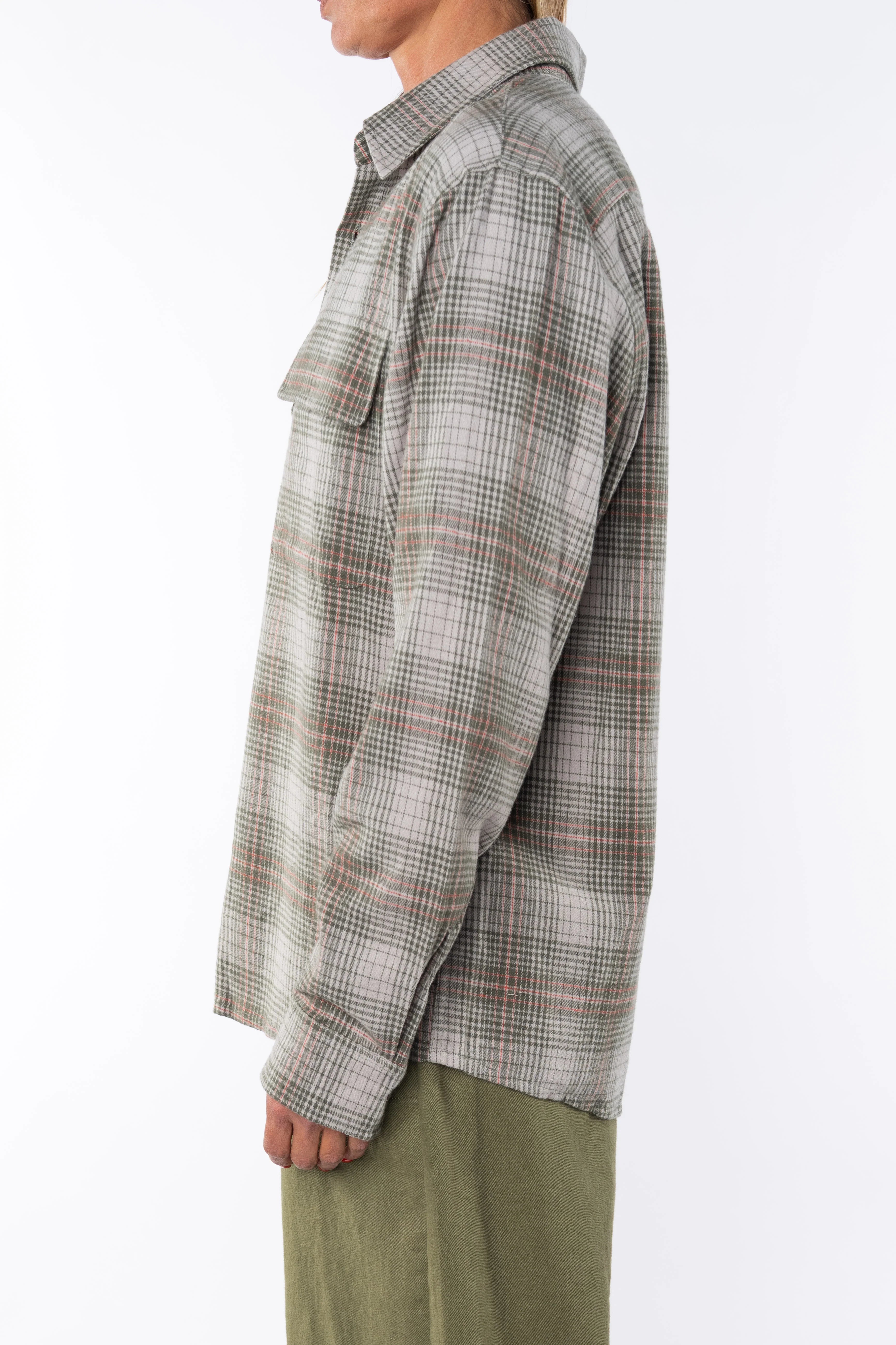 Summer Softy Plaid Shirt by Ariko LA | Green/Red