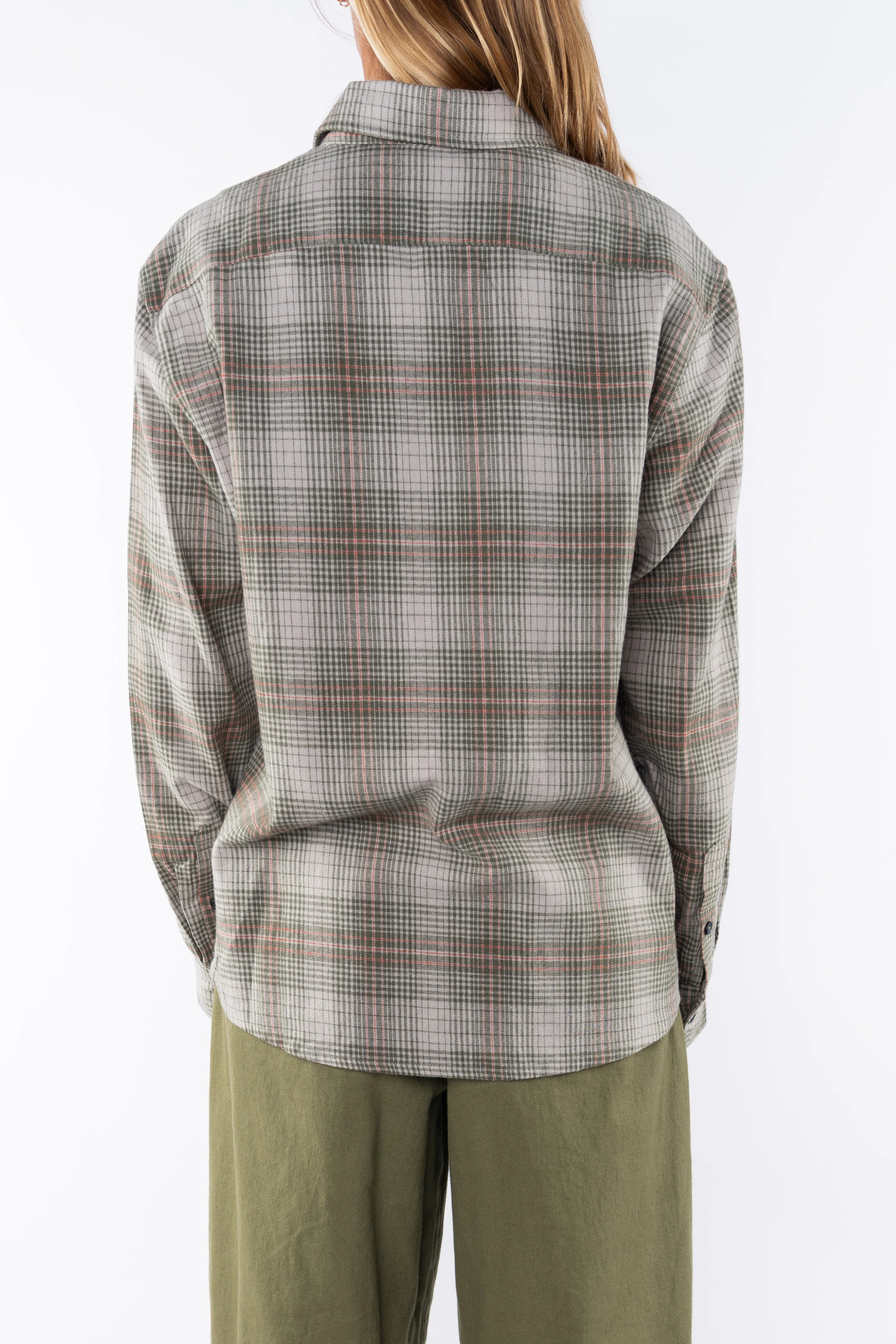 Summer Softy Plaid Shirt by Ariko LA | Green/Red