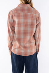Summer Softy Plaid Shirt by Ariko LA | Orange/Blue - Zen&Zip