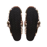 Aspy Fur Clog by Solei Sea | Camo