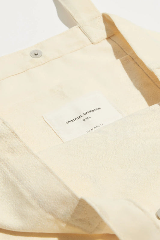 Peace Love Tote Bag by Spiritual Gangster | Canvas