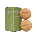 Cork Massage Ball Set