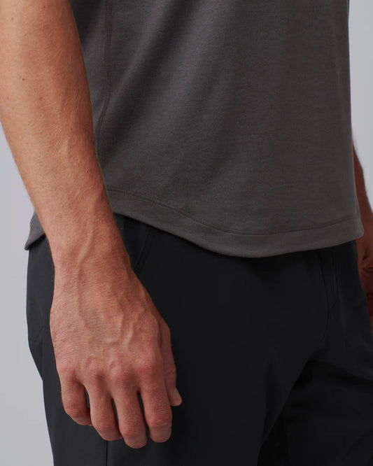 Atmosphere Tee by Rhone | Asphalt Heather