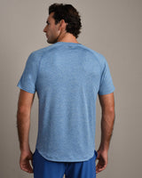 Atmosphere Tee by Rhone | Deep Sea Blue Heather