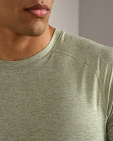 Atmosphere Tee by Rhone | Dusty Sage Heather