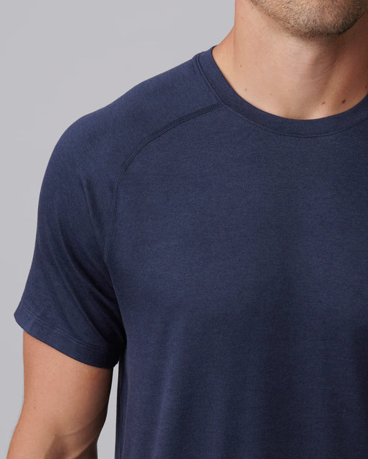 Atmosphere Tee by Rhone | Navy Heather