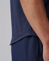 Atmosphere Tee by Rhone | Navy Heather