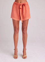 Side Tie Short by Bella Dahl |Clay Oasis