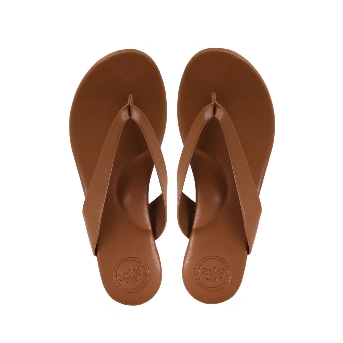 Bowie Thong Sandal by Solei Sea | Brun