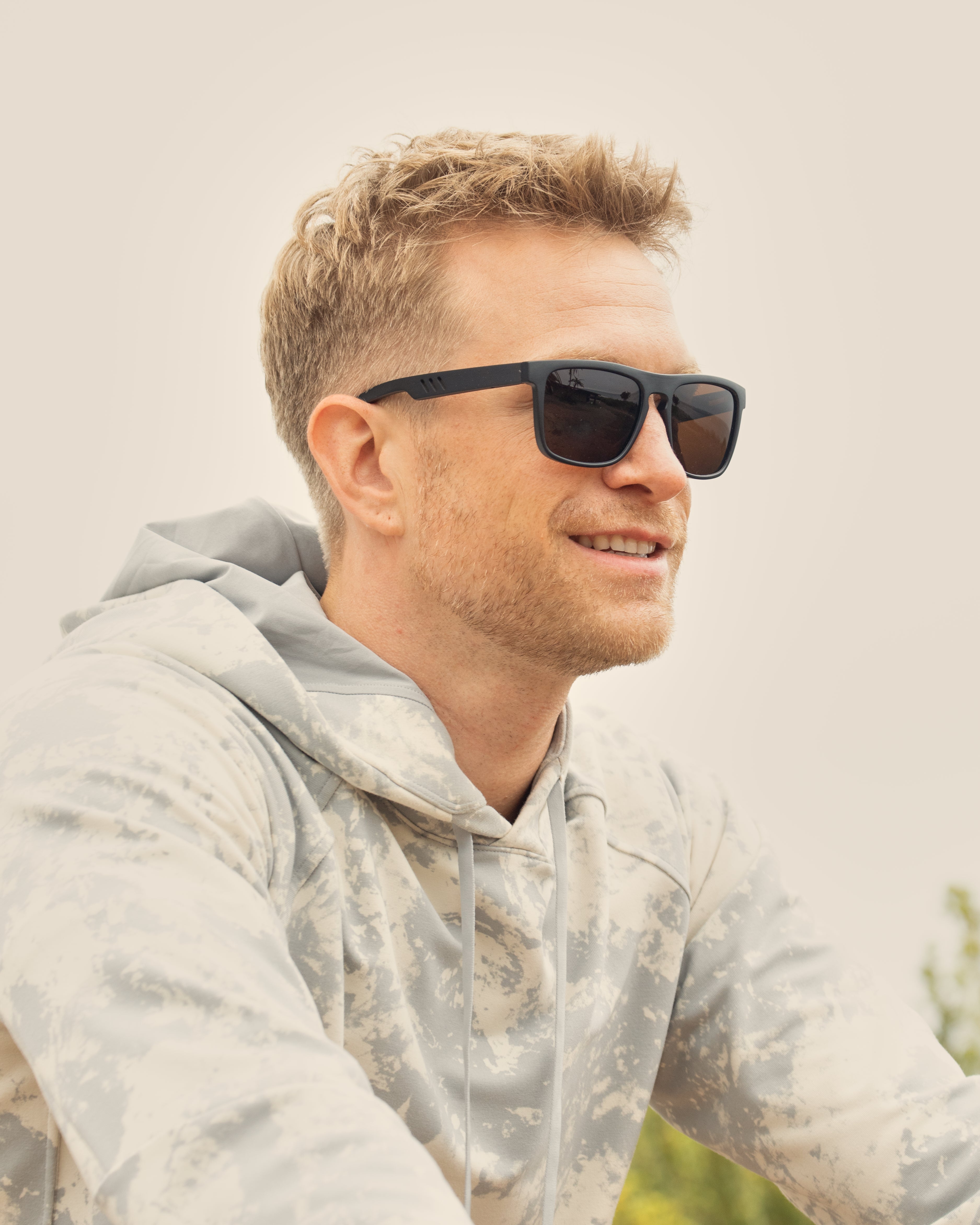 Brayden by Blue Planet | Matte Onyx/Black Wood/Brown Polarized