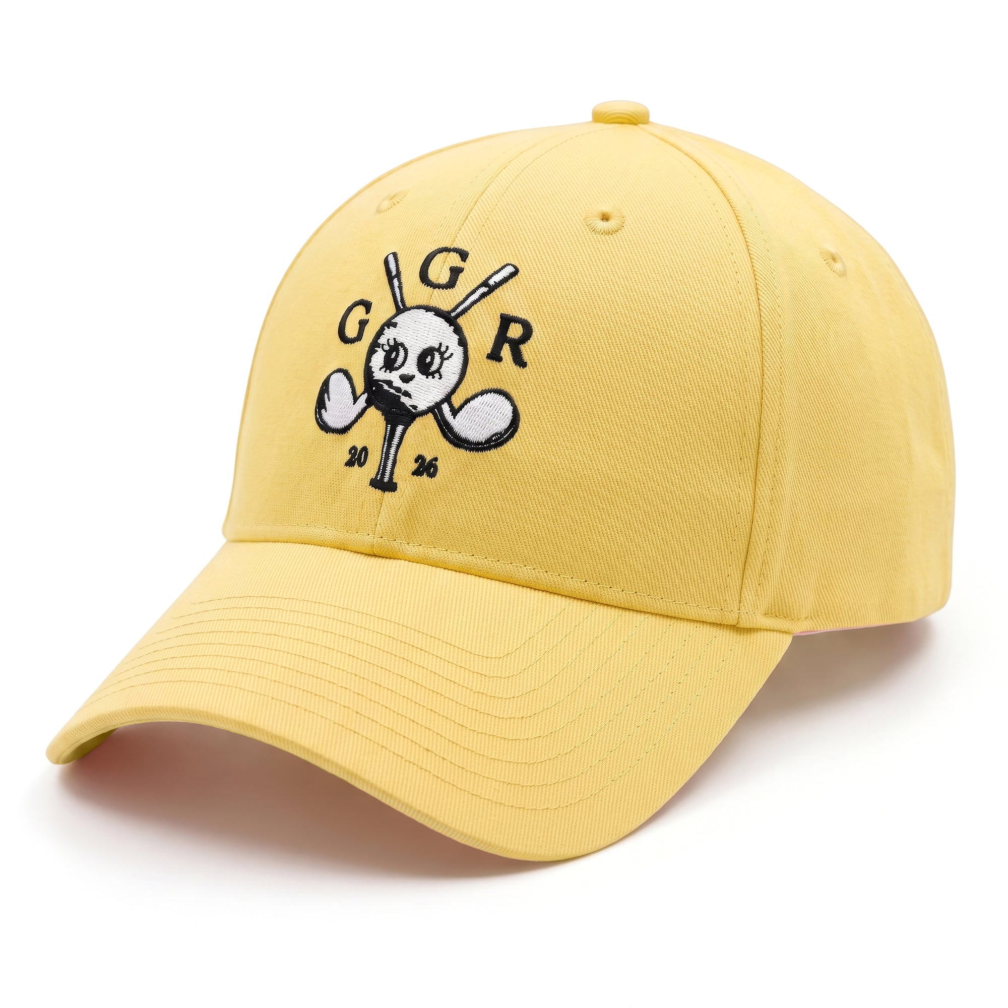 Signature Insignia Hat in Banana Yellow, side