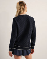 Birdie Oversized Cardigan by Rhone | Navy Blue