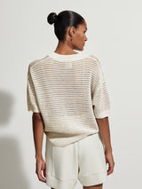 Callie Knit Top Egret