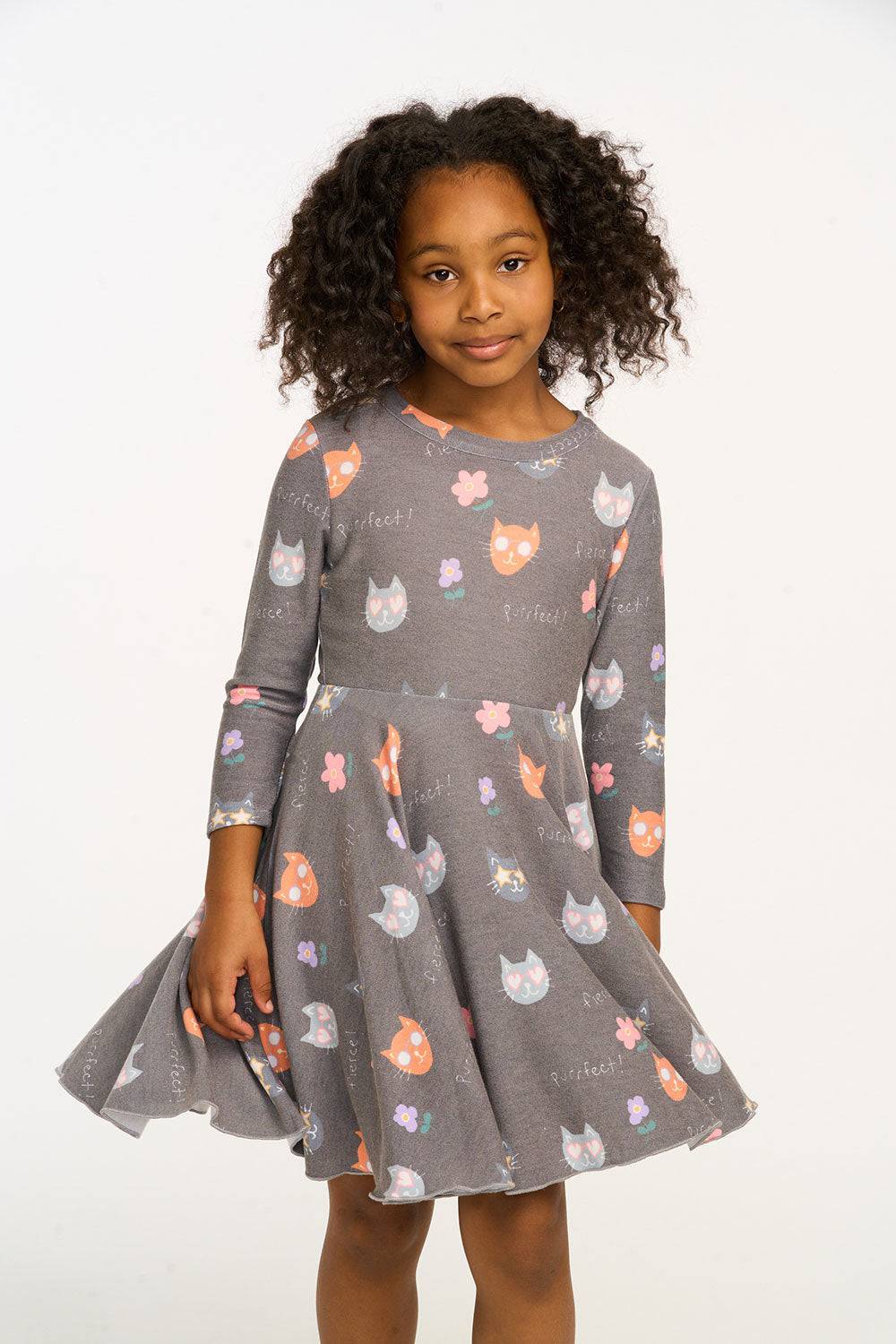 Purrfect Dress by Chaser Kids | Dark Forest