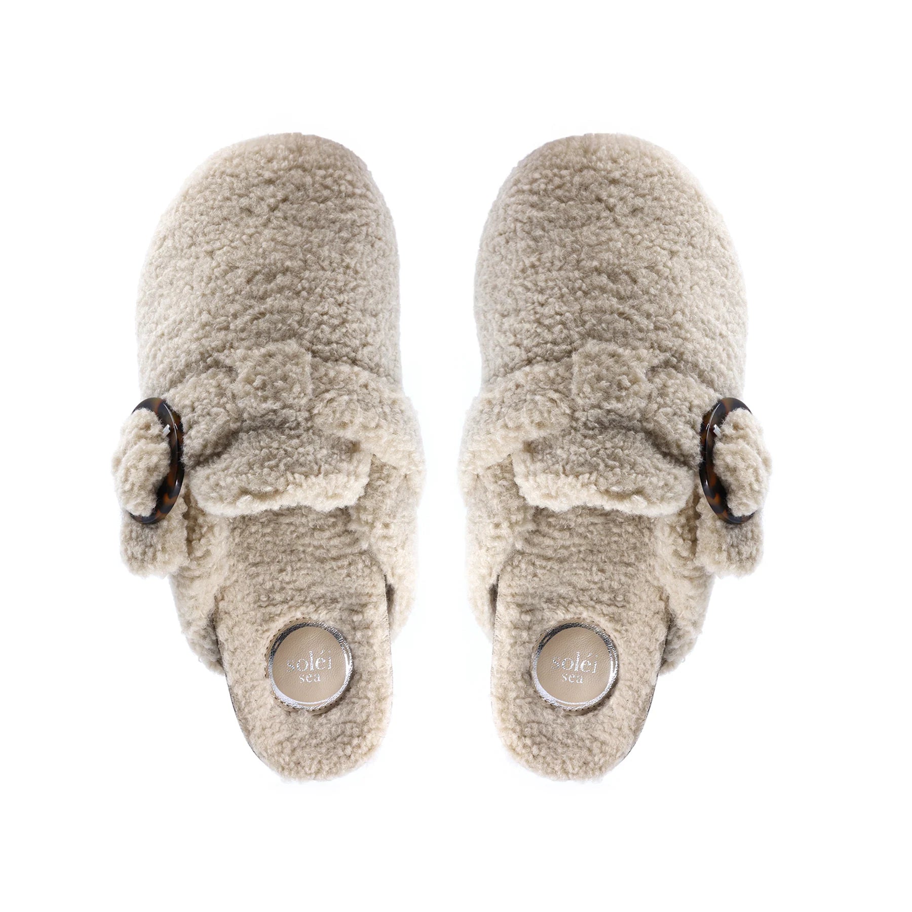Cimba Sherpa Clog by Solei Sea | Wheat