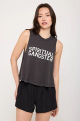 Spiritual Gangster Varsity Crop