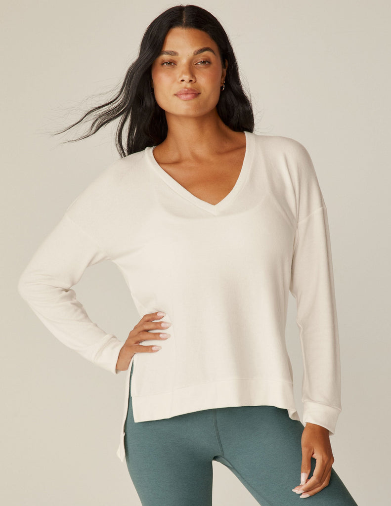 Long Weekend Lounge Pullover Fresh Snow