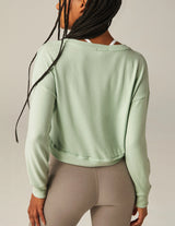 Why Not Pullover Seafoam Mist