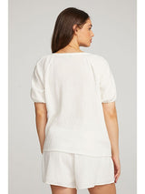 Brentwood Blouse White