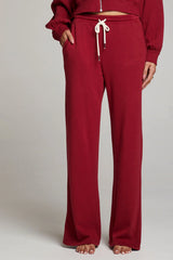 Sandy Trousers Blood Red