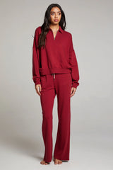 Sandy Trousers Blood Red