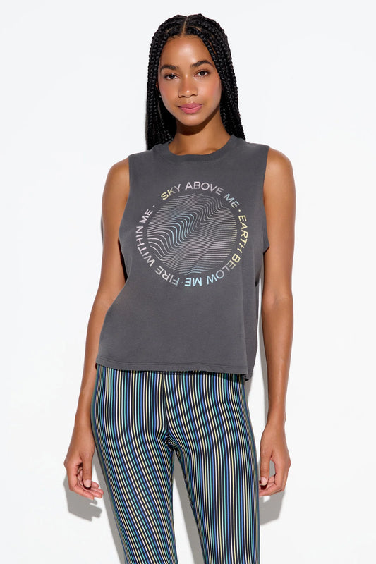 Within Me Vibe Tank by Spiritual Gangster | Ash