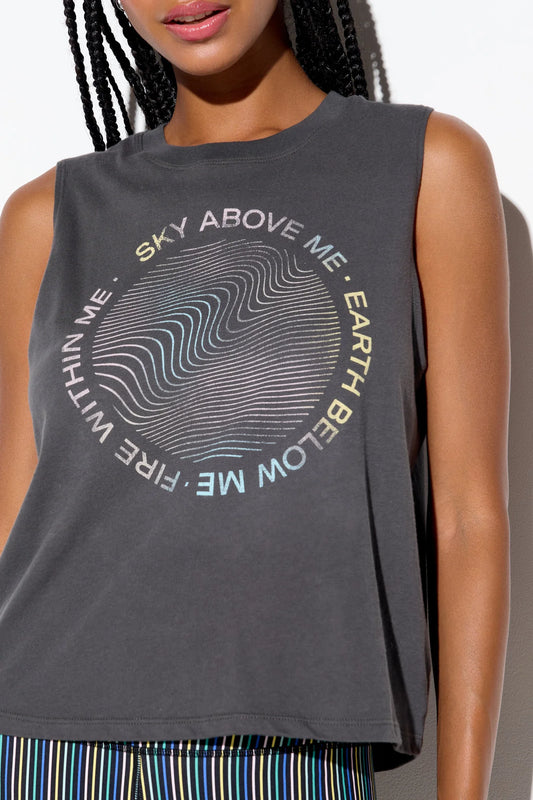 Within Me Vibe Tank by Spiritual Gangster | Ash