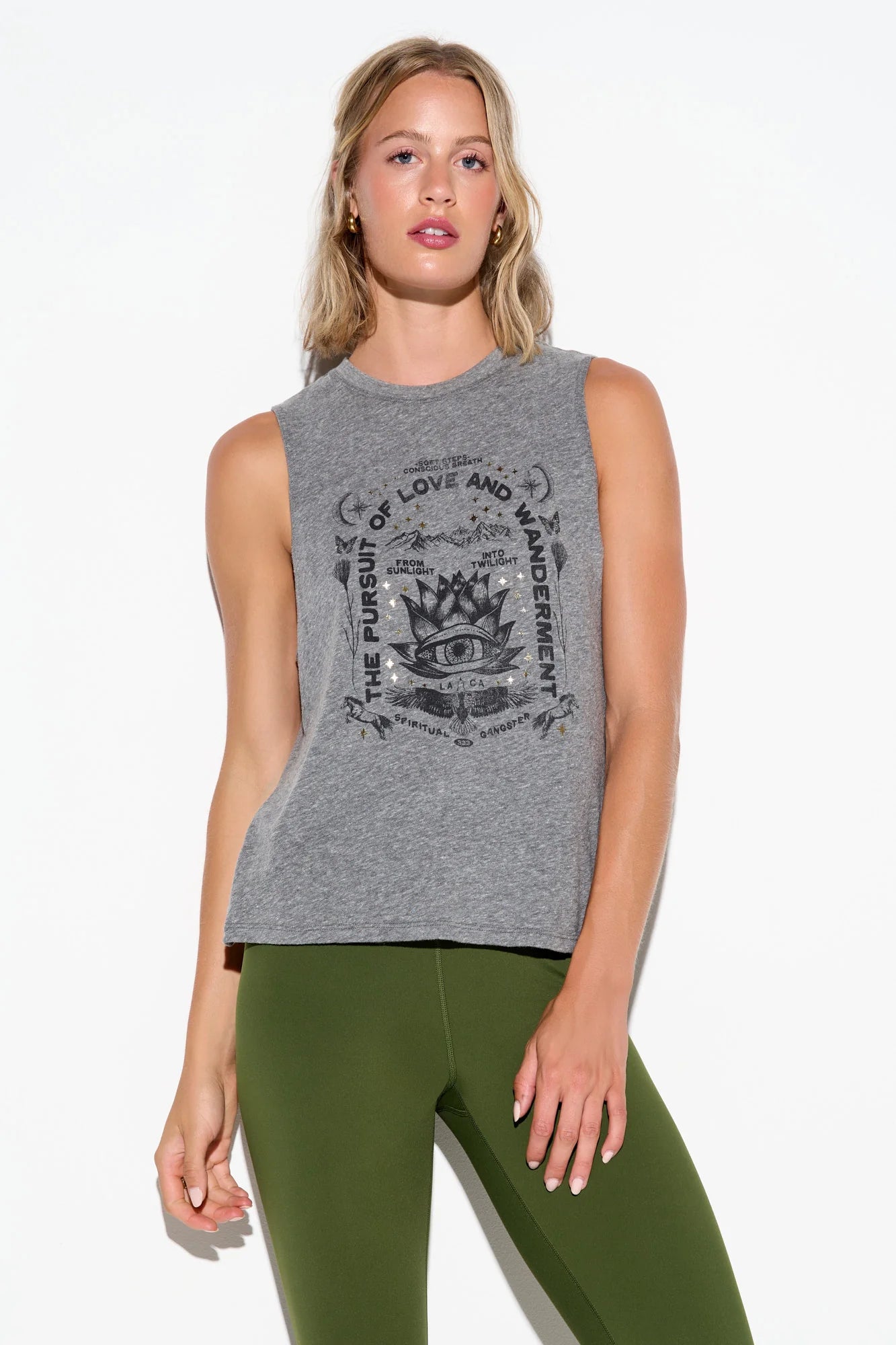 Pursuit Bowery Tank by Spiritual Gangster | Heather Grey