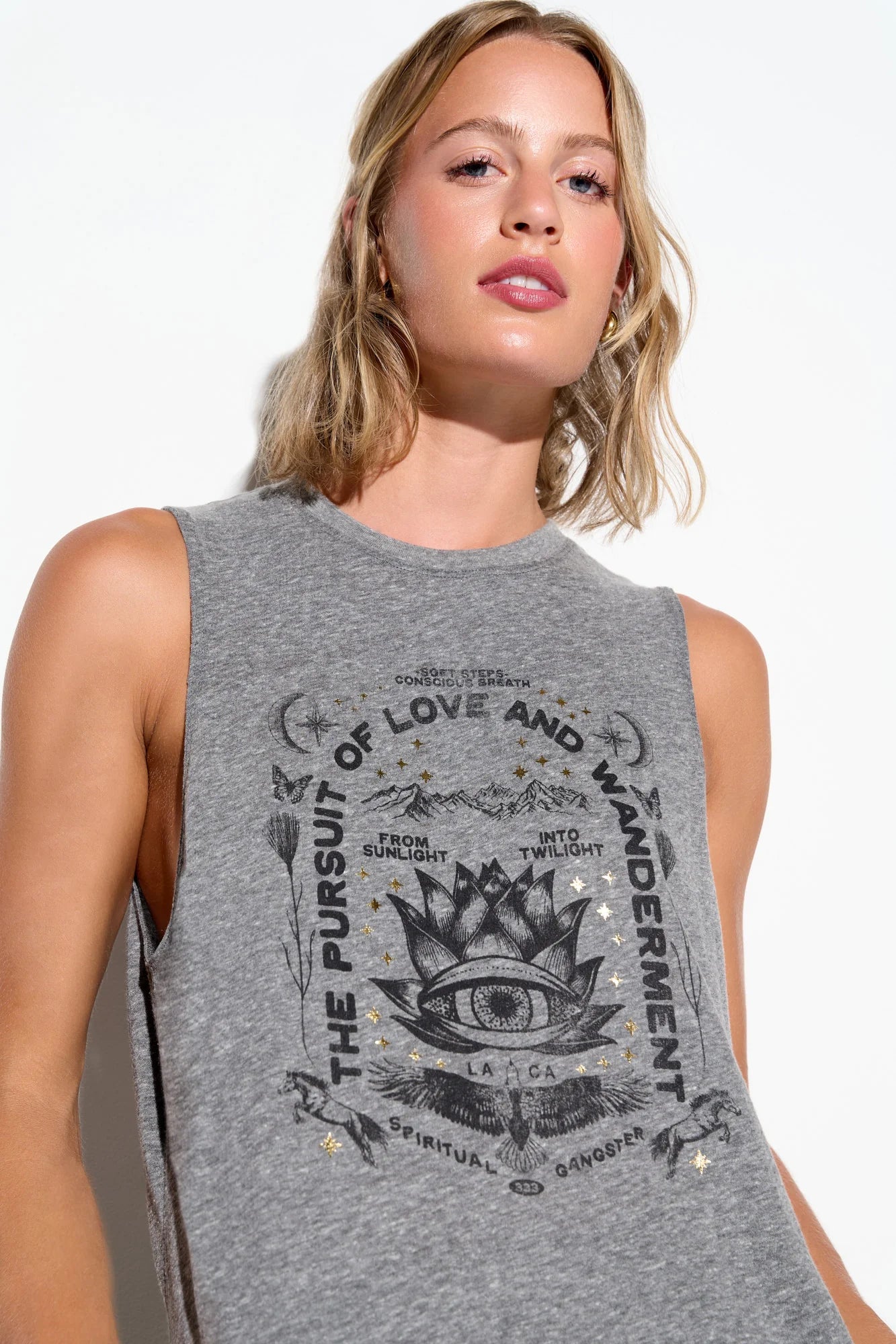 Pursuit Bowery Tank by Spiritual Gangster | Heather Grey