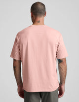 Soft Knit Cotton Tee by Beyond Yoga | Umber Pink