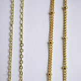 Large Brass Teardrop