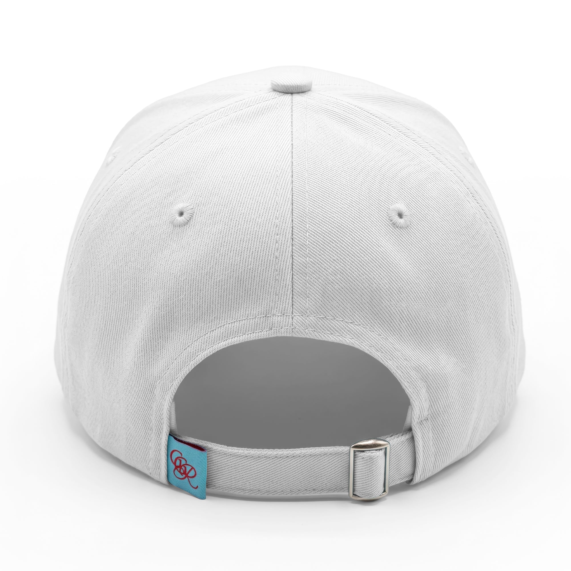 Signature Insignia Hat in Cloud White, back