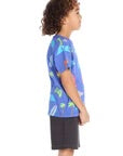 Cyber Surfer Tee by Chaser Kids | Dazzling Blue - Zen&Zip