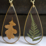 Large Brass Teardrop