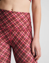 Softmark Caught in the Midi HW Legging by Beyond Yoga | Autumn Argyle Multi